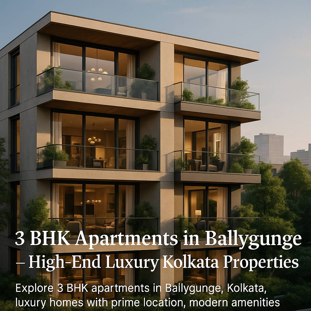 3 BHK Apartments in Ballygunge – High-End Luxury Kolkata Properties